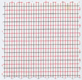 Red/Black 4MM Tattersall Graph Check Broadcloth