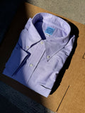 Lavender Two-Ply Classic 100% Pima Cotton Oxford