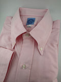 Pink Two-Ply Classic 100% Pima Cotton Oxford with Button-Down Collar