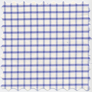 Lightweight 4MM Royal Blue Twill Check