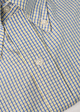 Blue/Yellow Small Check Broadcloth