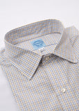 Yellow/Blue 2MM Tattersall Broadcloth #996