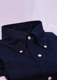 Midnight Blue Two-Ply 100% Pima Cotton Oxford