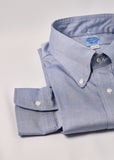 Brompton Blue 80's Two-Ply Pima Cotton Pinpoint Oxford