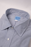British Navy on White 2MM Graph Check Broadcloth
