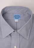 British Navy on White 2MM Graph Check Broadcloth
