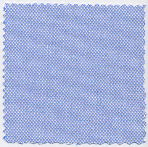 Skye Blue Two-Ply Classic 100% Pima Cotton Oxford