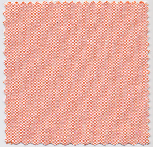 Peach Two-Ply Classic 100% Pima Cotton Oxford