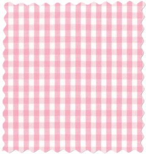 In the Pink and White Gingham #835 Check Broadcloth