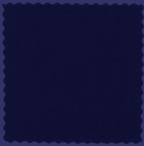 Midnight Blue Two-Ply 100% Pima Cotton Oxford