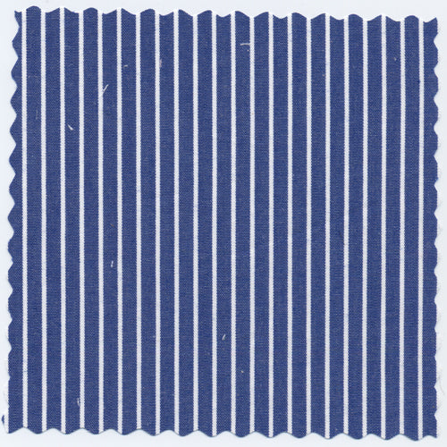 Newport 4MM Navy & White Stripe