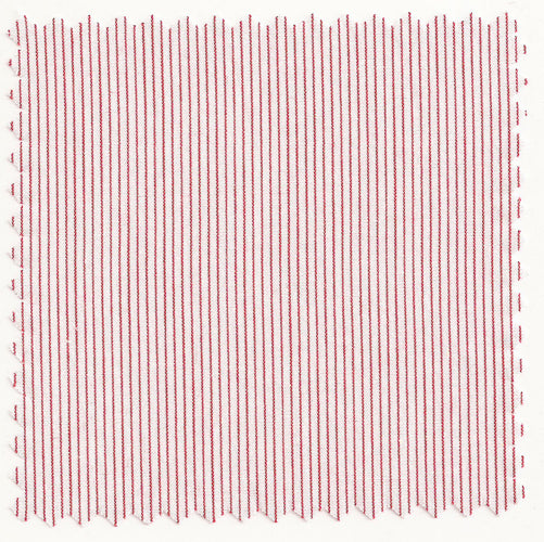 Vintage Victorian Red Pencil Stripe Broadcloth #300