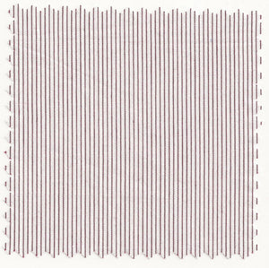 Classic Crimson Pencil Stripe Broadcloth #300