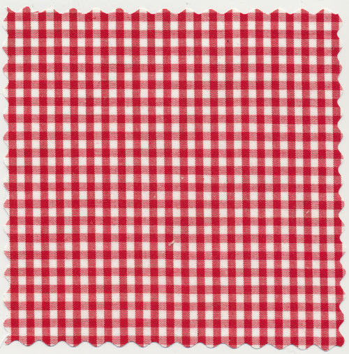 Traditional Red Baron Check Broadcloth #835