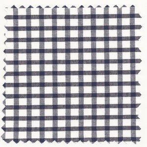 5MM Town & Country Navy Check Broadcloth #357