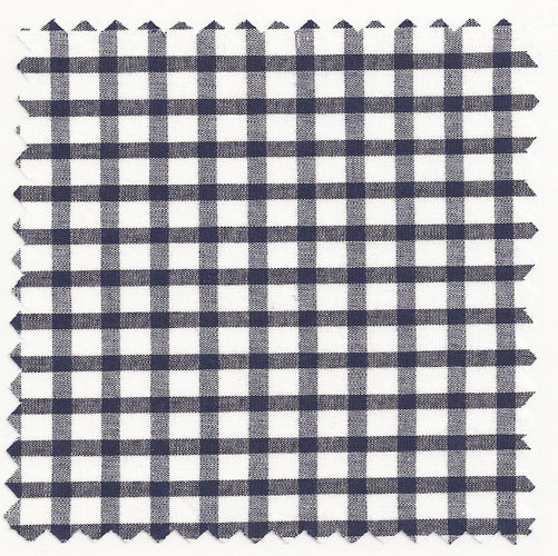 5MM Town & Country Navy Check Broadcloth #357