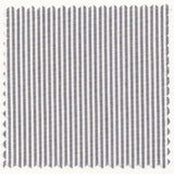 Grey Bankers 1/16" Broadcloth Stripe