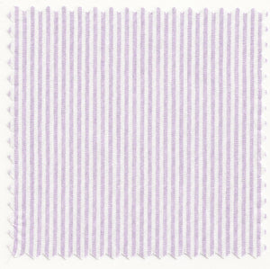 Lavender Bankers 1/16" Broadcloth Stripe