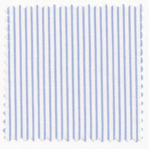 Classic Skye Blue & White Stripe #487