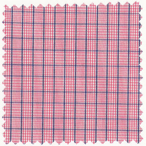 Red & Blue Country Plaid Broadcloth #735