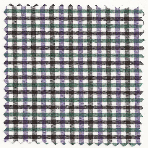 Classic Navy/Black/Hunter Check #838 Broadcloth