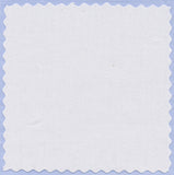 White 100's Cotton Broadcloth with Tennis Straight Collar